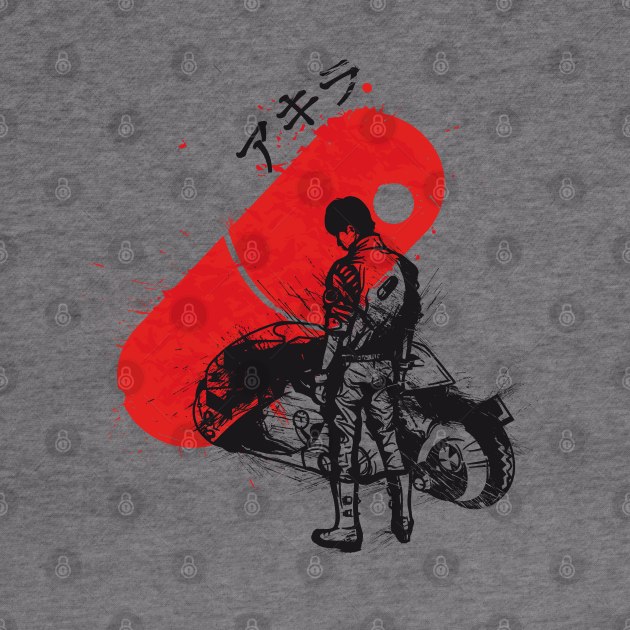 Red Sun Akira by Donnie